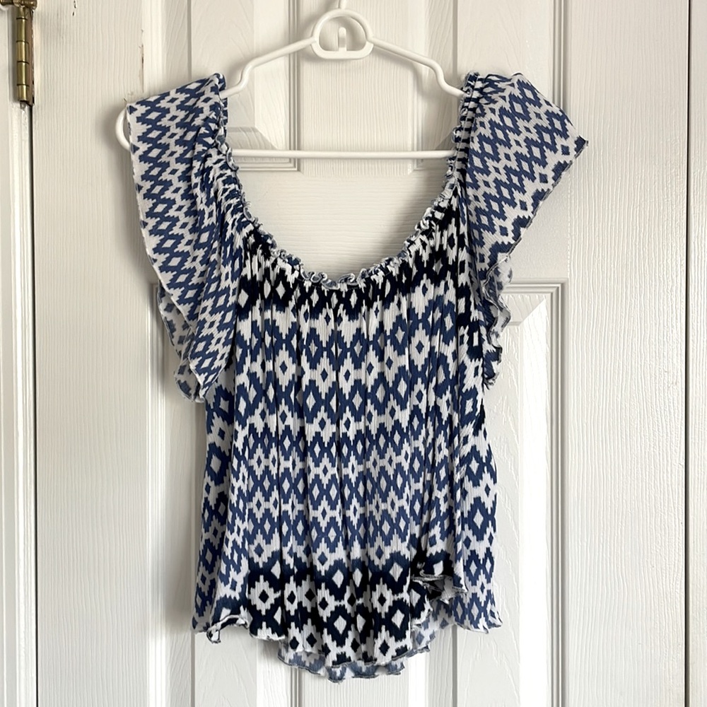 Off The Shoulder Flowy Top